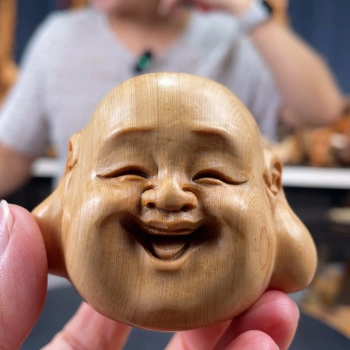柏木（崖柏）手把件