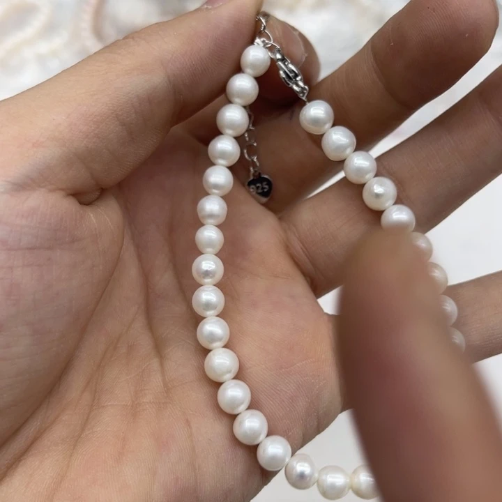 未镶嵌颈饰淡水珍珠001146