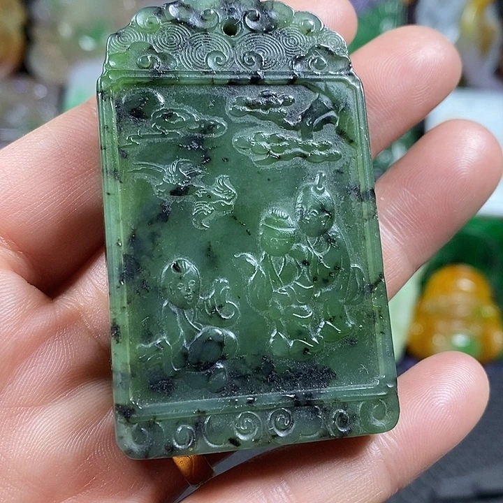 紫金钵盂菩提吊坠