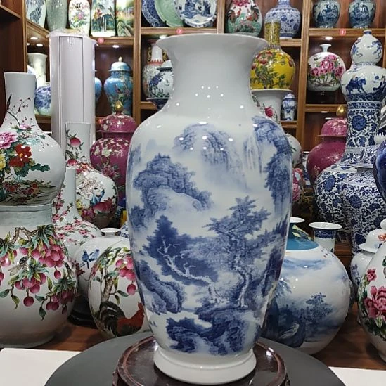 瓷片景德镇陶瓷花瓶子