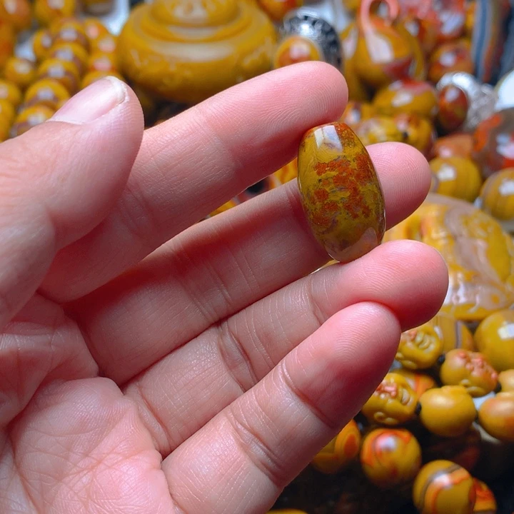 未镶嵌桶珠玛瑙/玉髓