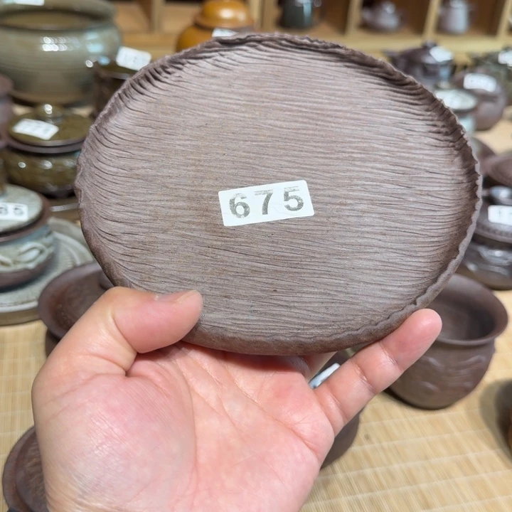 杯粗瓷茶具素胎无釉盖碗