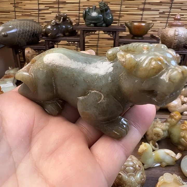 和田玉（糖玉）未镶嵌挂件