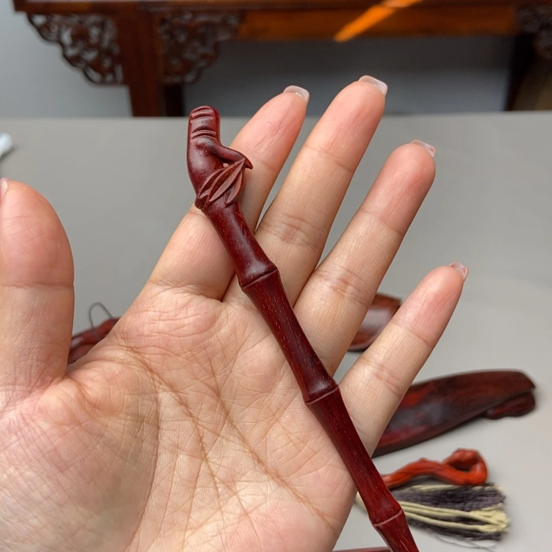 小叶紫檀手串/手链逸竹发簪