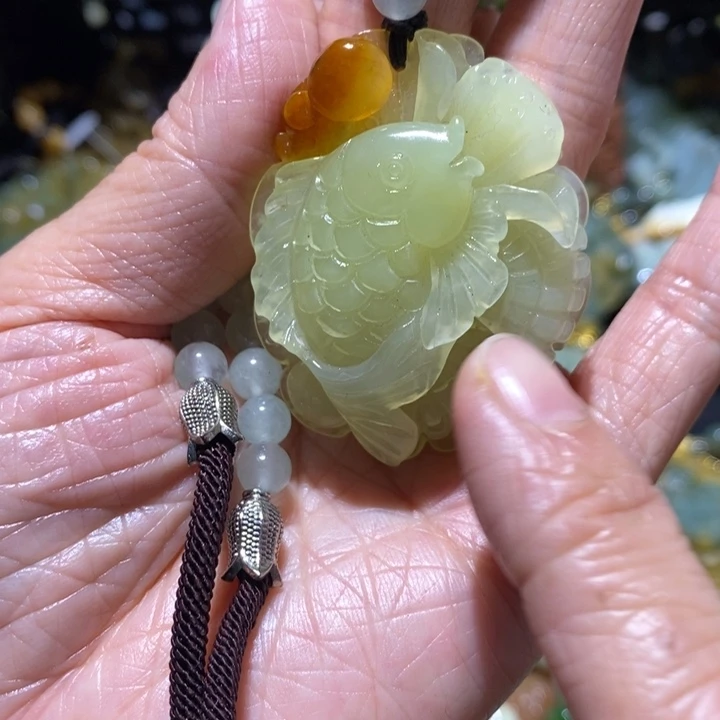 岫玉岫玉吊坠未镶嵌