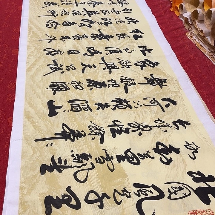 书法北国李保军长城宣纸180✖️48厘米左右手写
