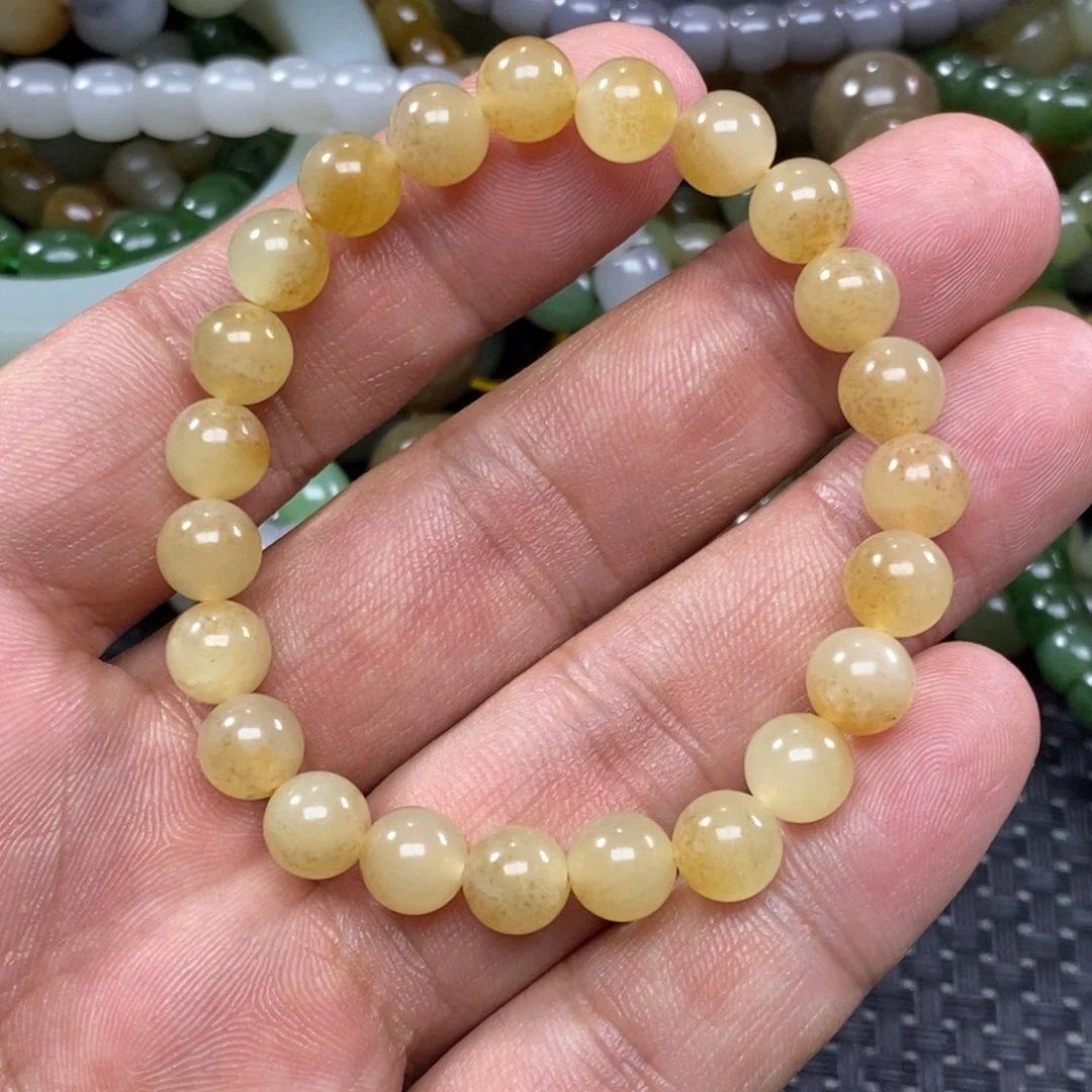 和田玉手链未镶嵌