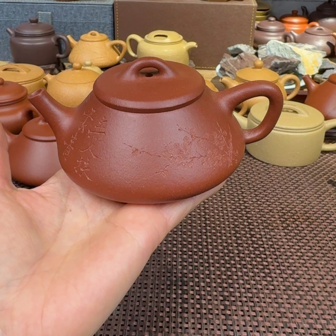段泥茶壶降坡200毫升左右