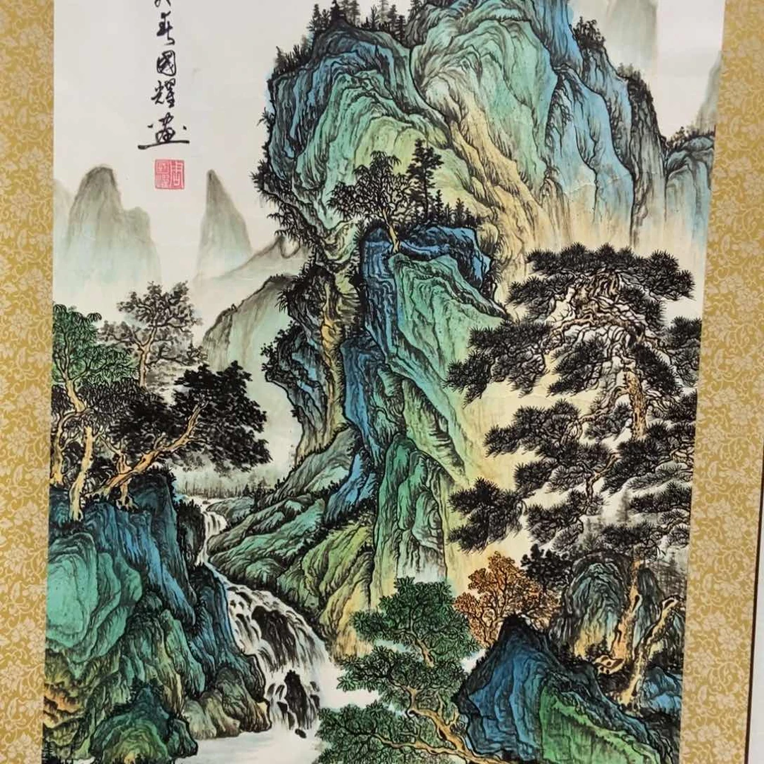 国画w老师手笔手绘作品