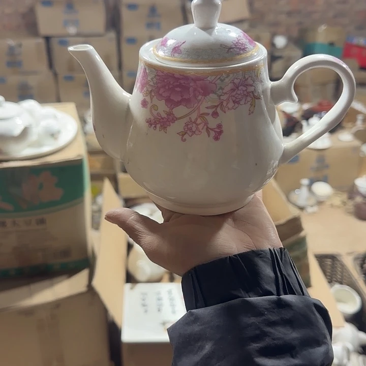 库存微瑕多空茶壶
