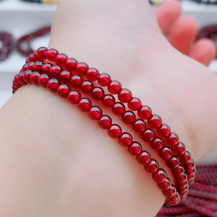 未镶嵌石榴石手链卡4