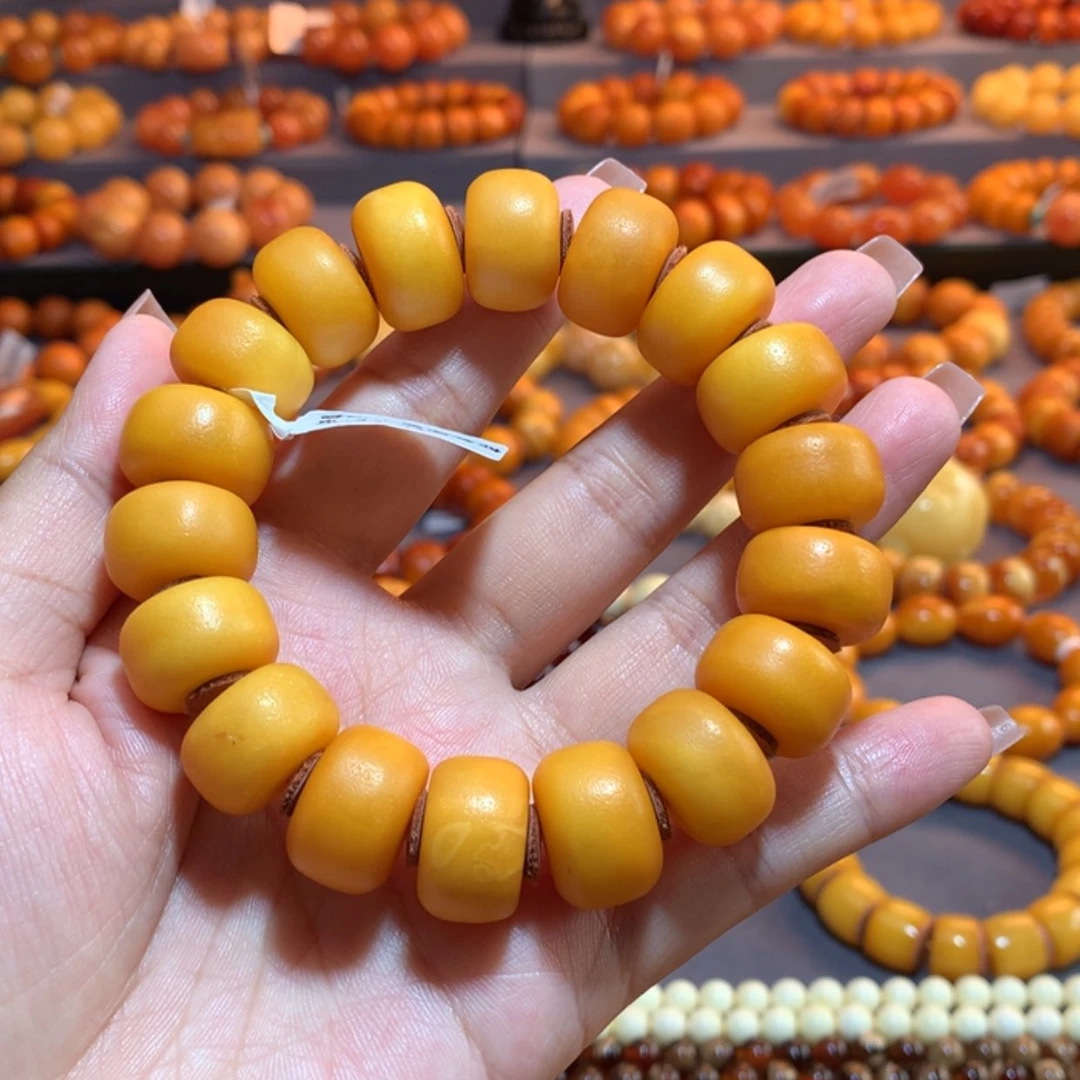 【闪购商品】手串蜜蜡未镶嵌六*蜜蜡手串