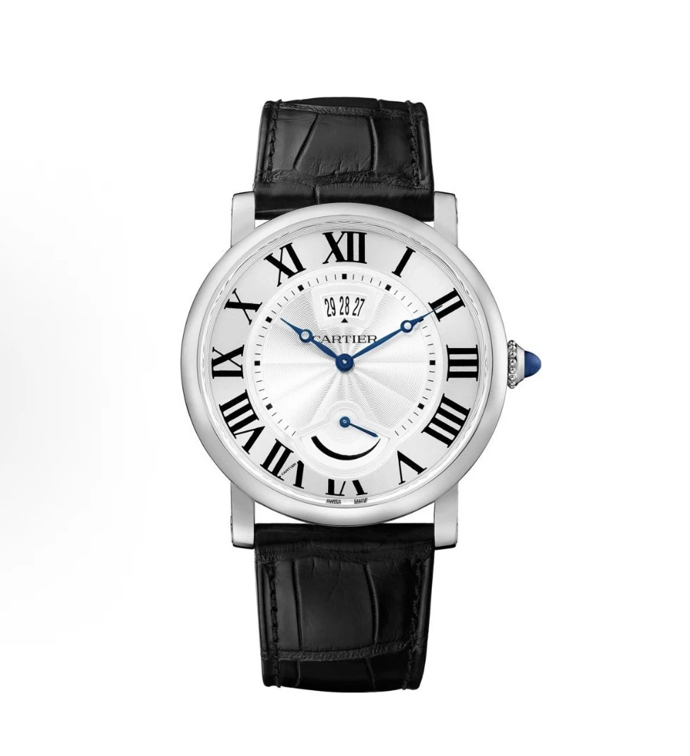 99新 Cartier/卡地亚 伦敦系列手动机械机芯男表40MM全套