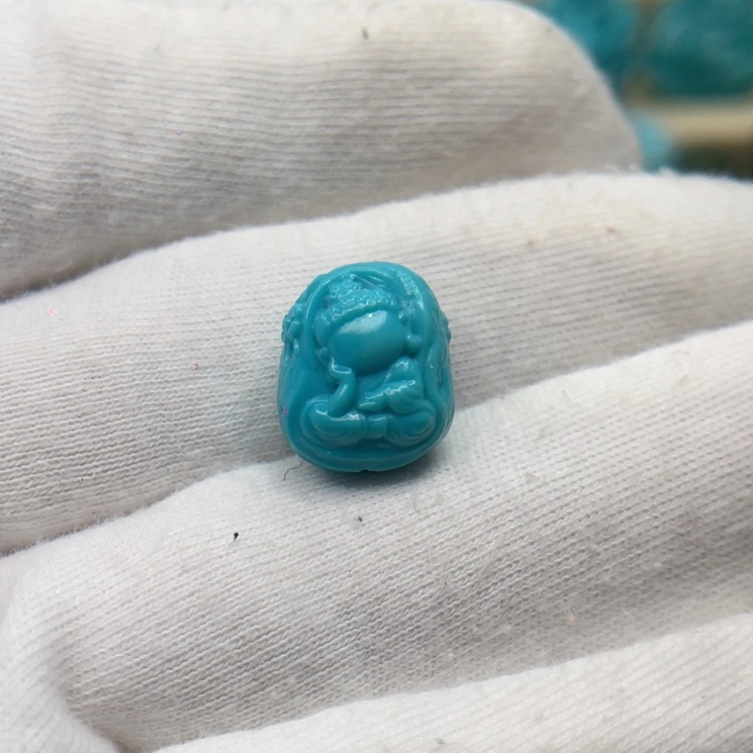 绿松石未镶嵌颈饰卡11.6-14-9