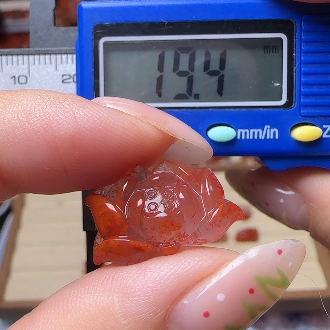 南红玛瑙未镶嵌颈饰