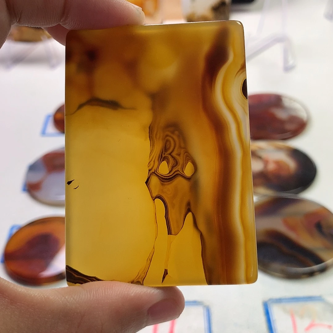 玛瑙/玉髓未镶嵌珠宝半成品