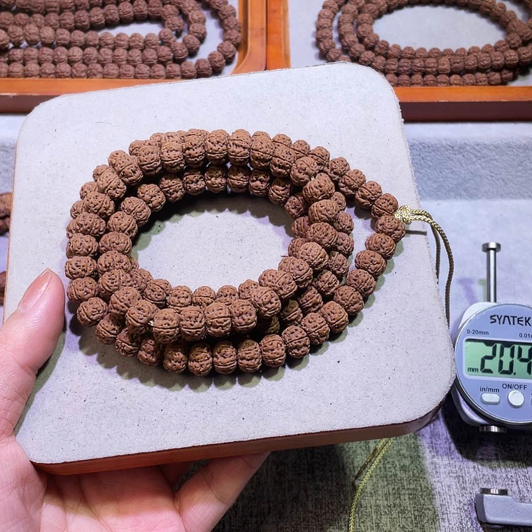 金刚菩提手串老*凹底