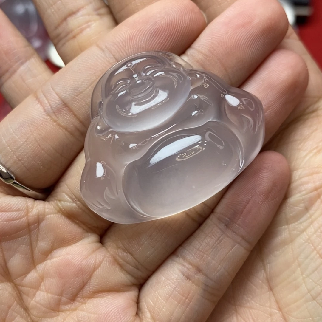 皮***鲁石英质玉合金吊坠