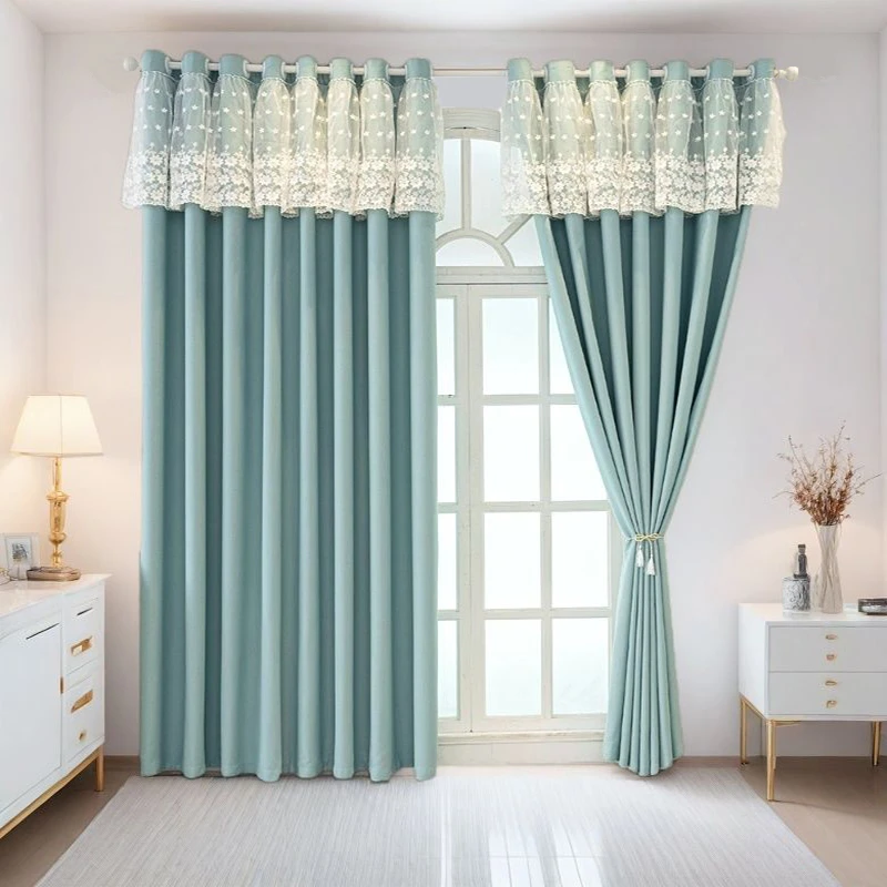 《TOLEX》2025加厚窗帘遮光布卧室少女宿舍飘窗客厅轻奢现代简约