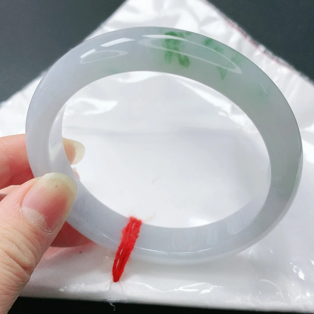 翡翠手镯未镶嵌缅甸天然A货翡翠