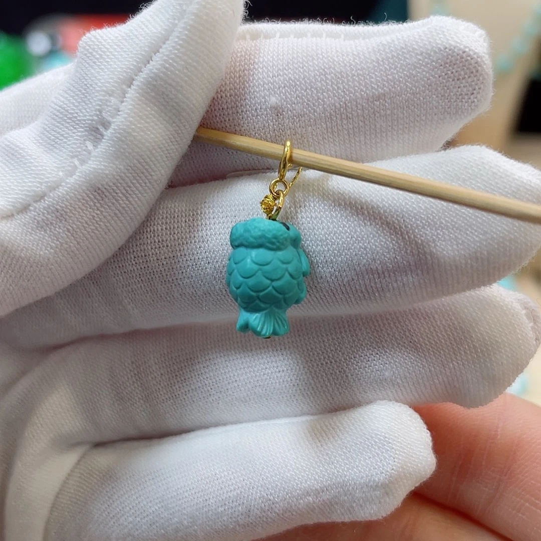 绿松石珠宝奇石未镶嵌