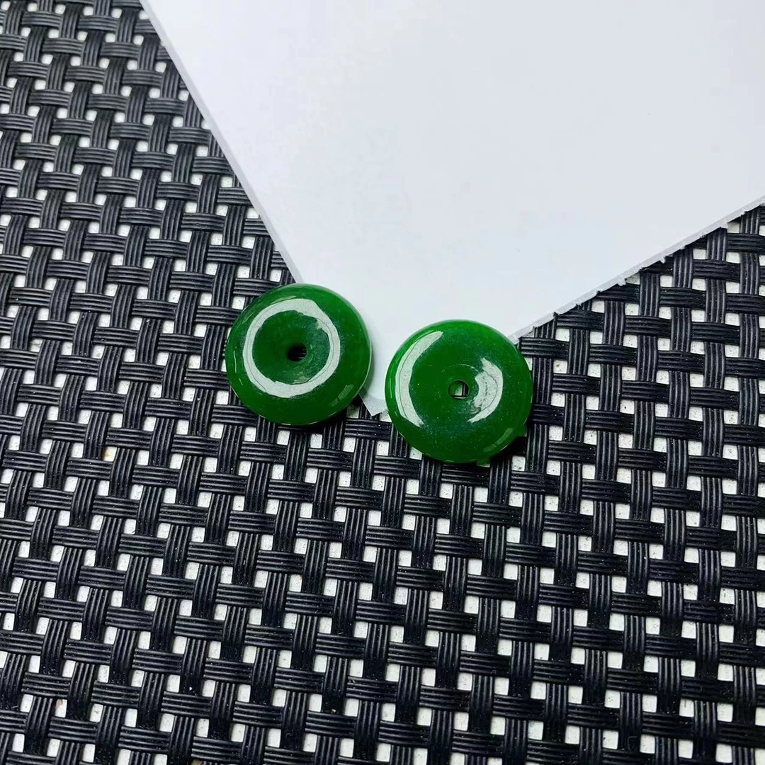 [聚小石]A1366油青扣子一对