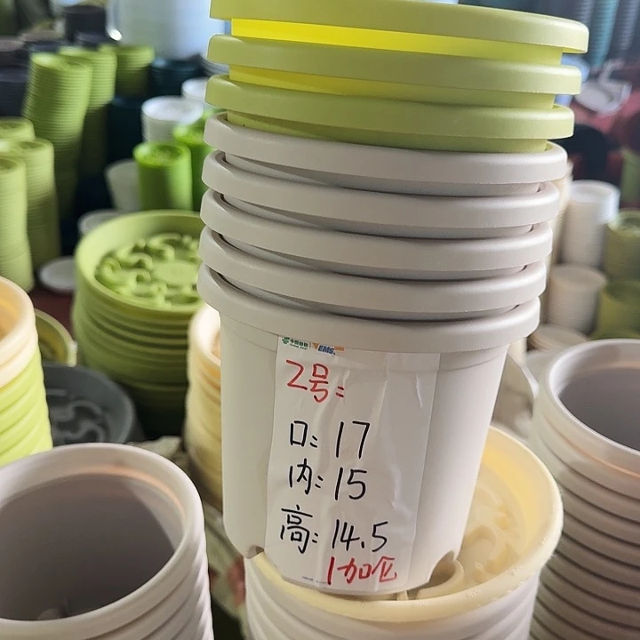 四季2#口径17灰白6个无托