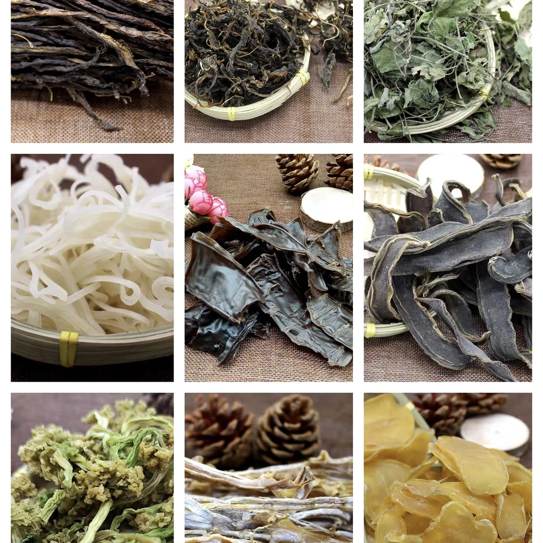 寿宁土特产笋干白花子叶土豆片米糕干茄子干苦菜干扁豆干碗头青等