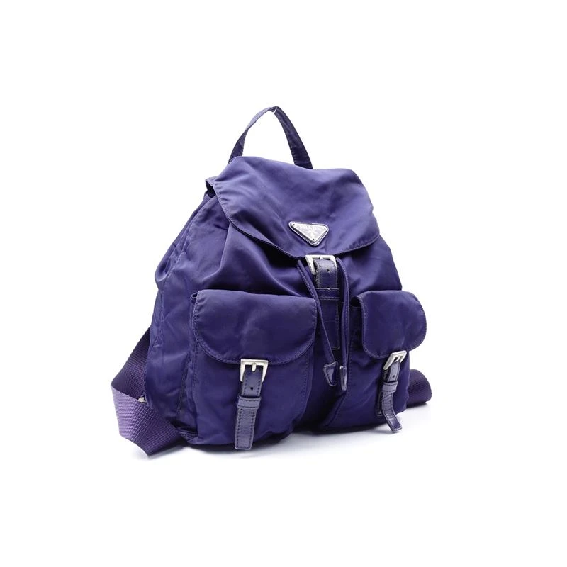 95新 Prada/普拉达 【安娜专属】藏青色 双肩包H_ZY0000368718