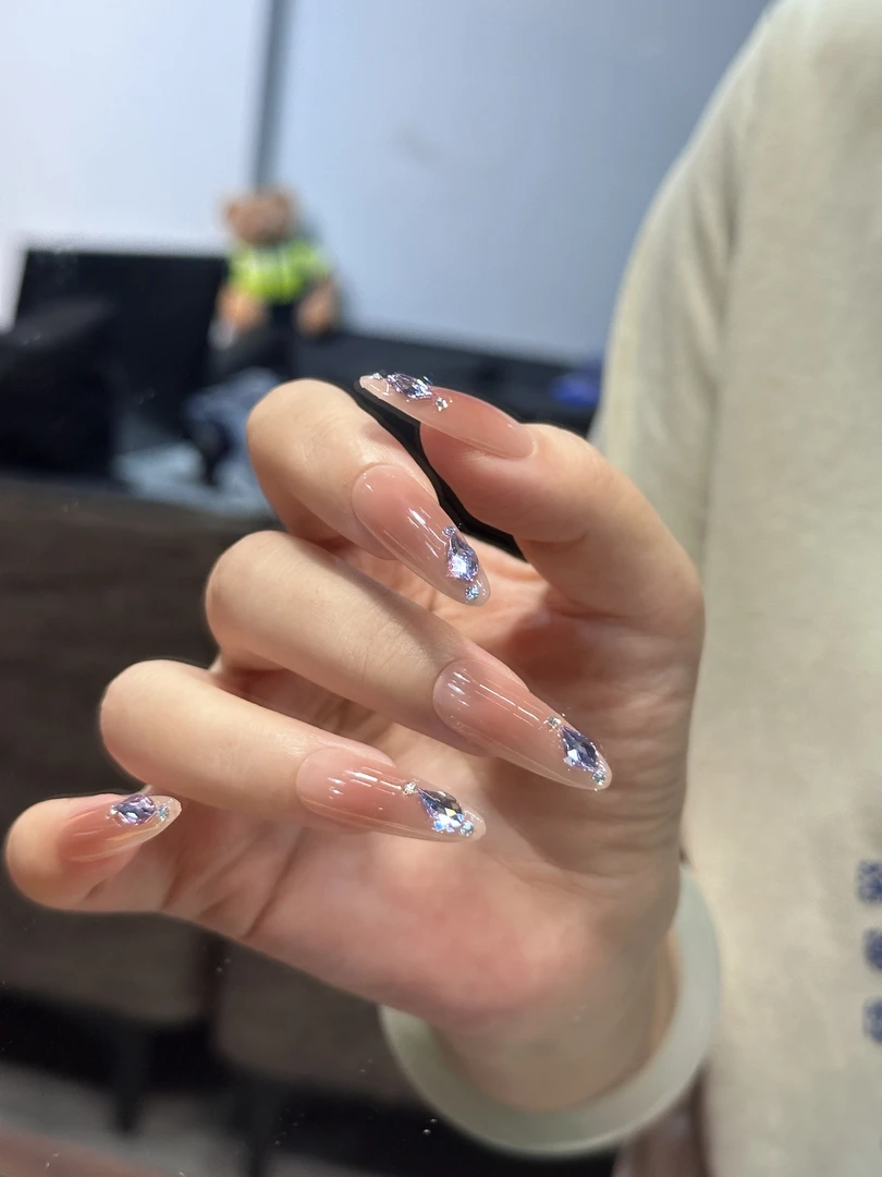 【紫眼泪】施家全华手工穿戴甲