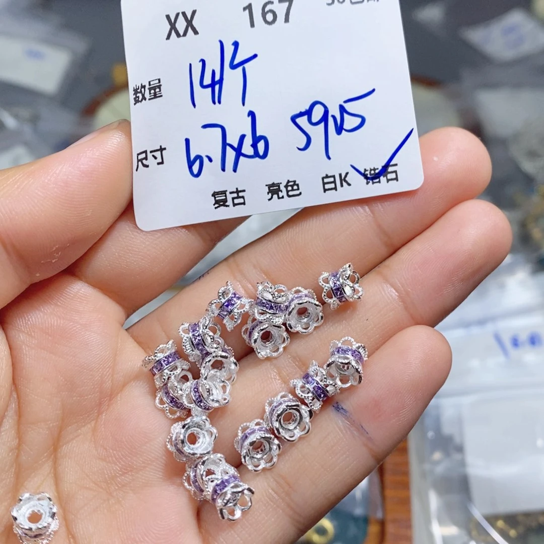 银S925镶嵌颈饰水晶XX167