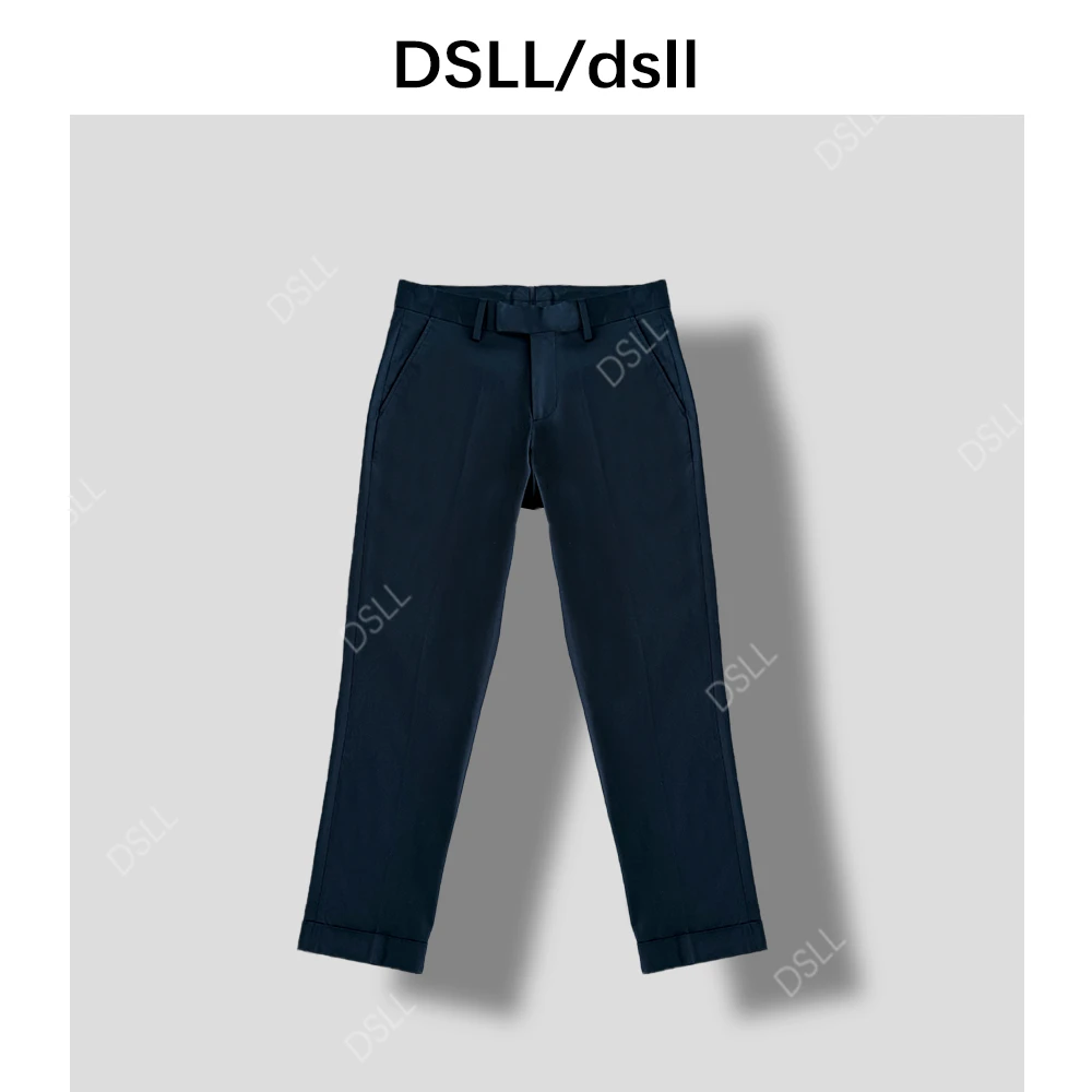 2025 夏款简约舒适经典九分休闲西裤D25789