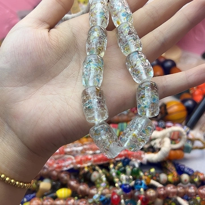 琉璃颈饰尼泊尔琉璃