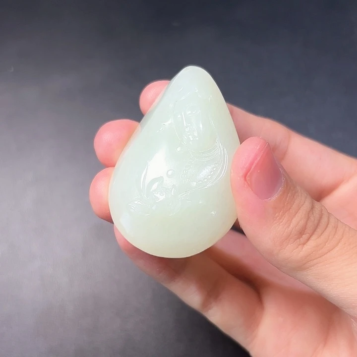 和田玉挂件未镶嵌唤***家