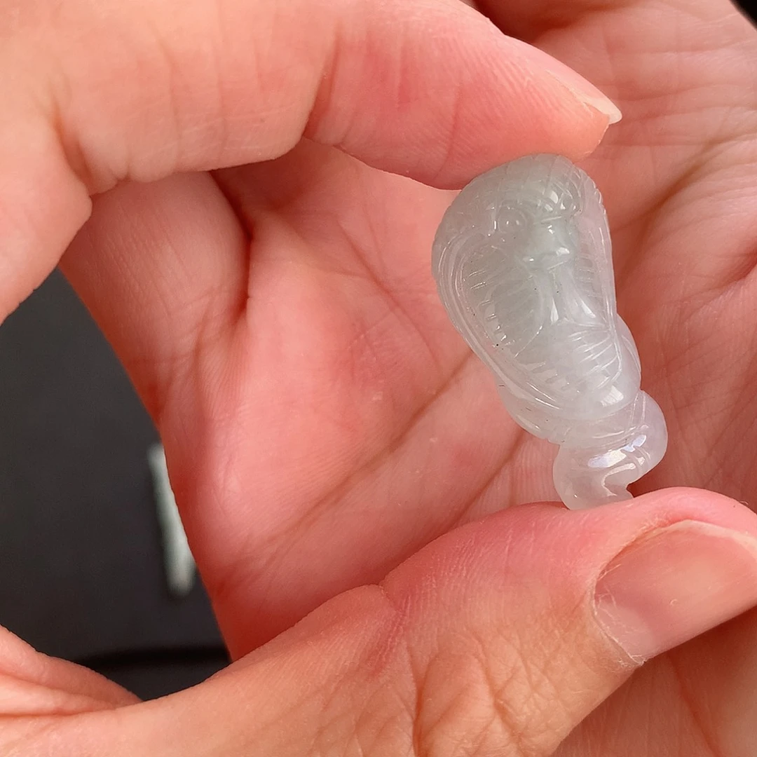 颈饰未镶嵌翡翠蛇