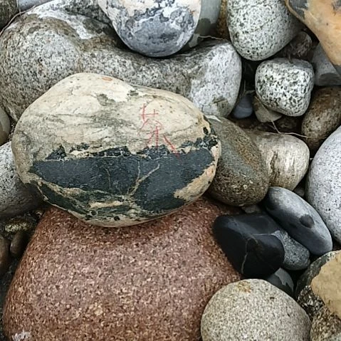 有机玻璃天然石头美美哒漂亮