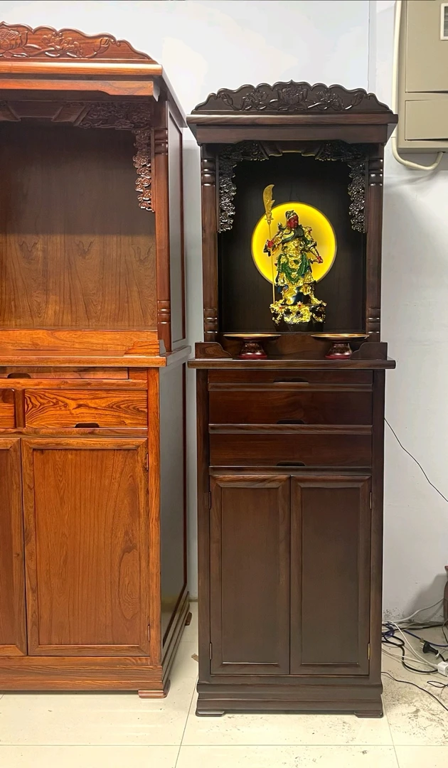 实木佛龛观音菩萨供桌神台