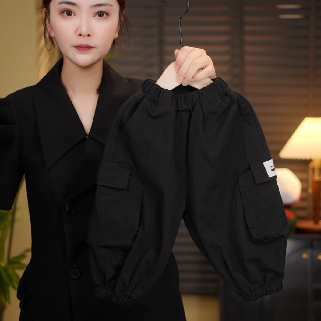 【现货】2025新款春秋季儿童新品潮流百搭牛仔裤28221