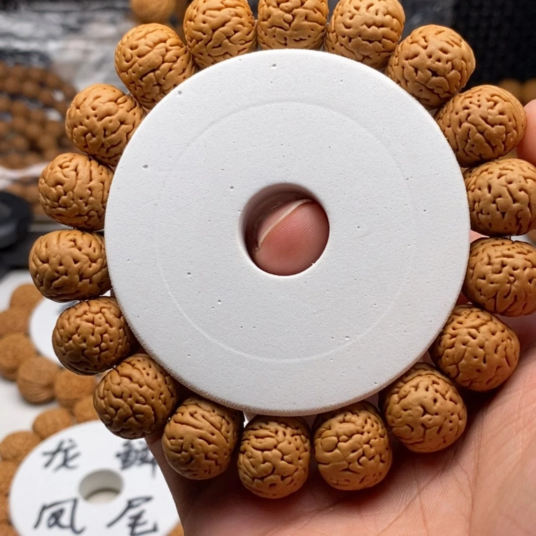 文玩核桃手串小*?金鱼肚桃核17