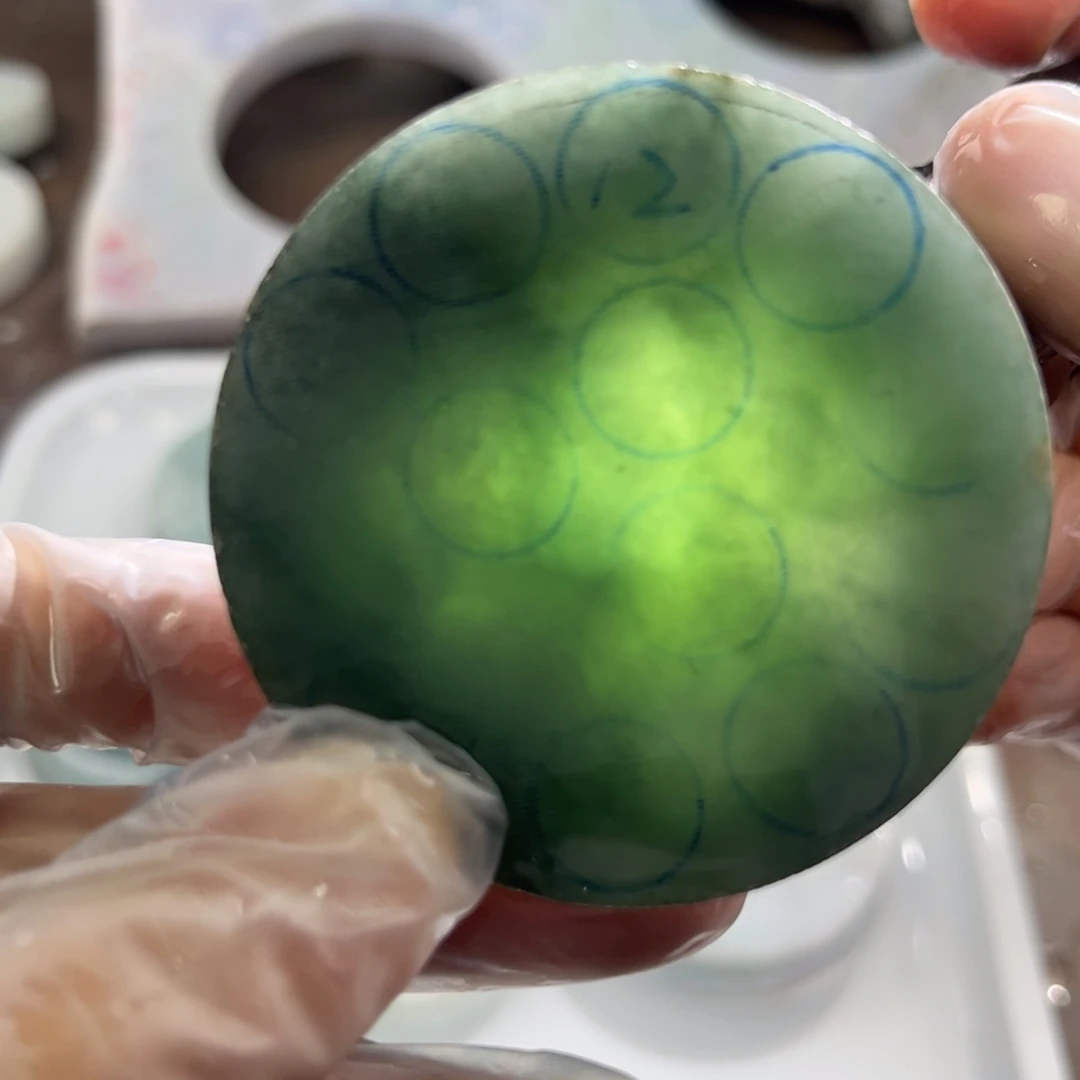 翡翠裸石天然缅甸A货翡翠