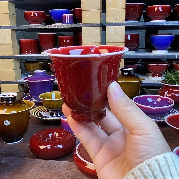 陶瓷景德镇名陶坊原矿郎红
