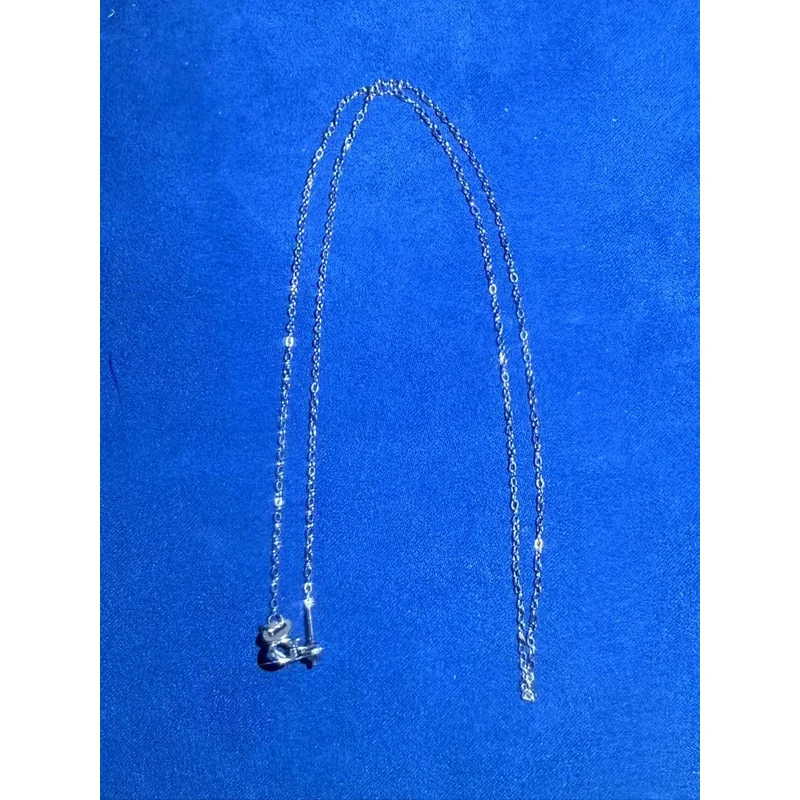 a1353白色万能O字项链多样性发货