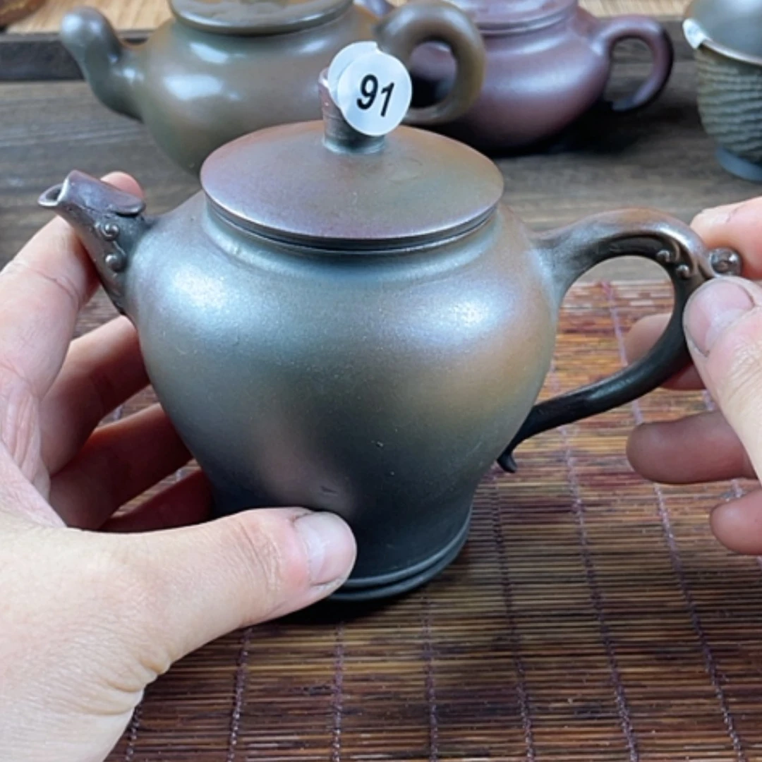 【闪购商品】柴烧茶壶260毫升左右微瑕