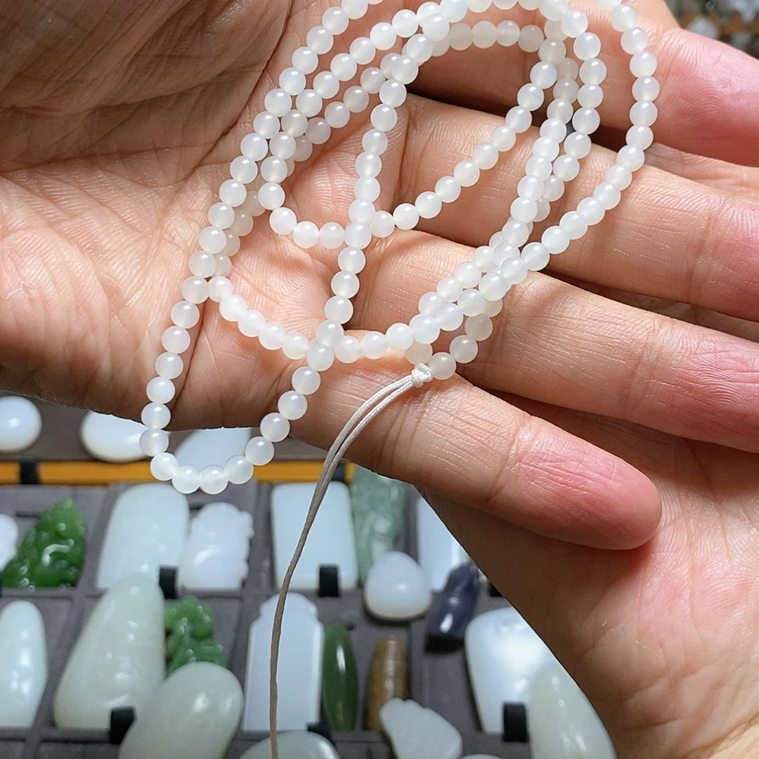 和田玉挂件未镶嵌琴*