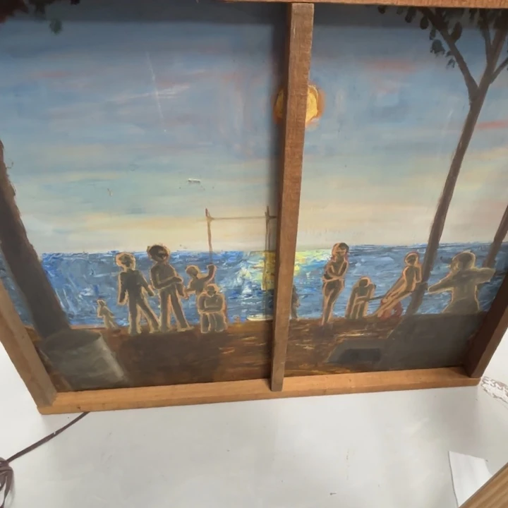 君***仁版画画芯破不退换601