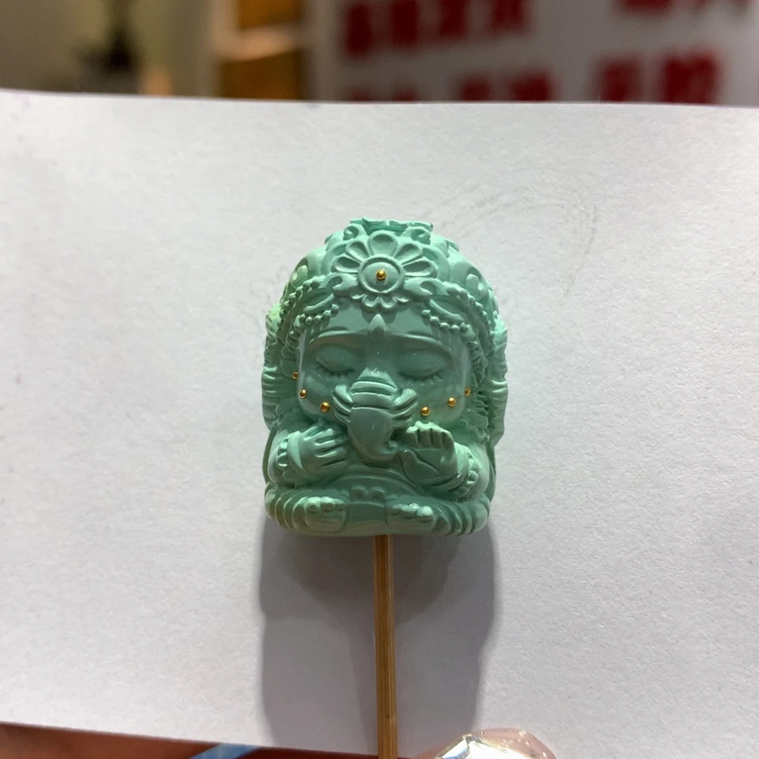 绿松石未镶嵌配饰