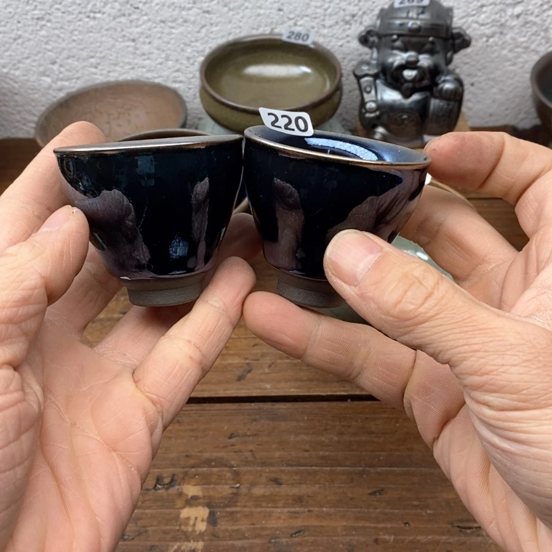 茶盏建盏主人杯漂亮220