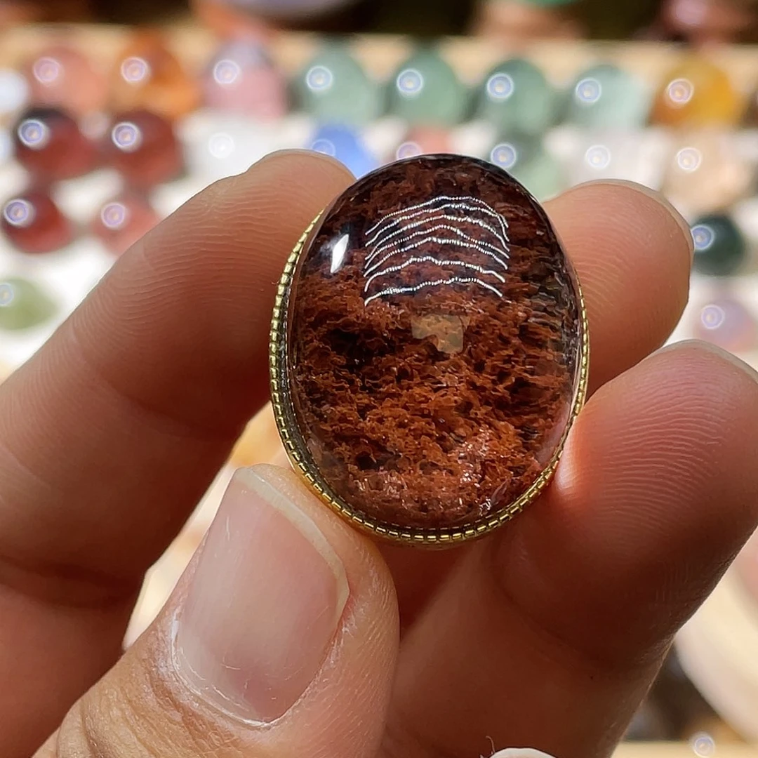 水晶珠宝半成品银S925镶嵌