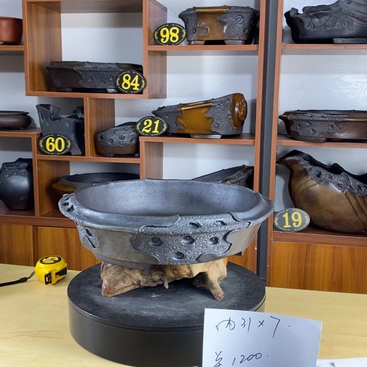 风*云大何紫砂花盆