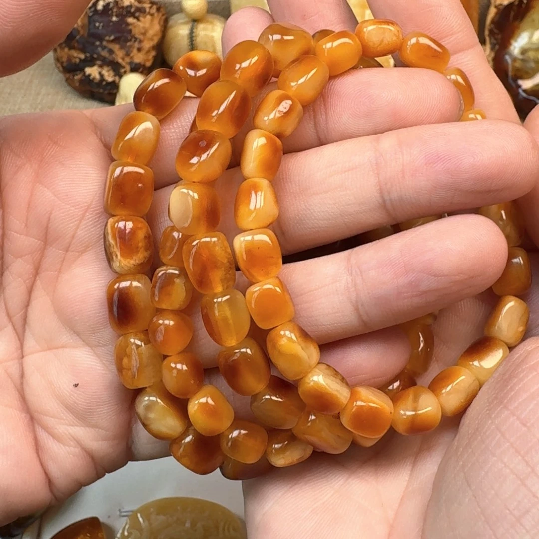 未镶嵌颈饰琥珀蜜蜡随机多样性发货一个